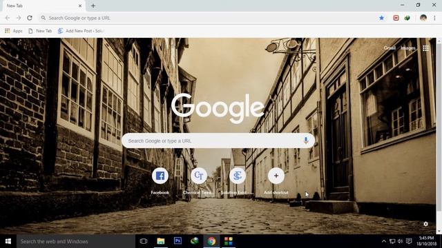 How to set Background Image on Google Chrome смотреть онлайн