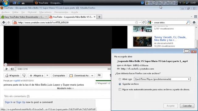 Descargar Videos de youtube con Mozilla Firefox [HD] смотреть онлайн