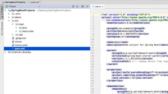 Creating the First Spring Boot application using Spring Initialzr смотреть онлайн