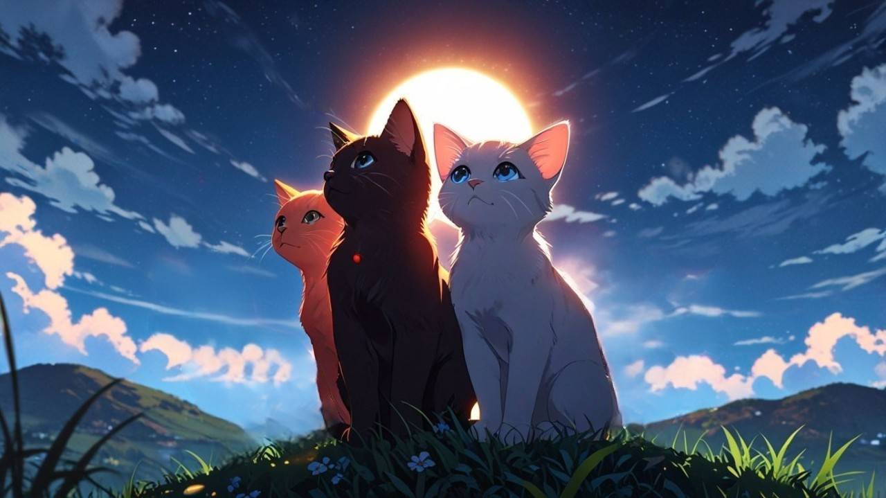 Приключения Белого Котенка. Серия 10: Прощание с Королевством Лунного Света. смотреть онлайн