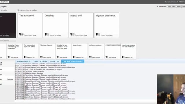SELLING YOUR DAUGHTER'S VIRGINITY FOR MEATLOAF???| Cards Against Humanity #1 w/friends смотреть онлайн