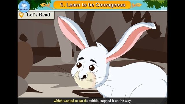 Learn To Be Courageous | Stories for kids | Ch-05 | Moral Value - 2 | Blue Bells Kids Video смотреть онлайн