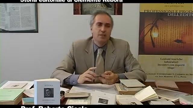Il segreto di Clemente Rebora - lezione 4 смотреть онлайн