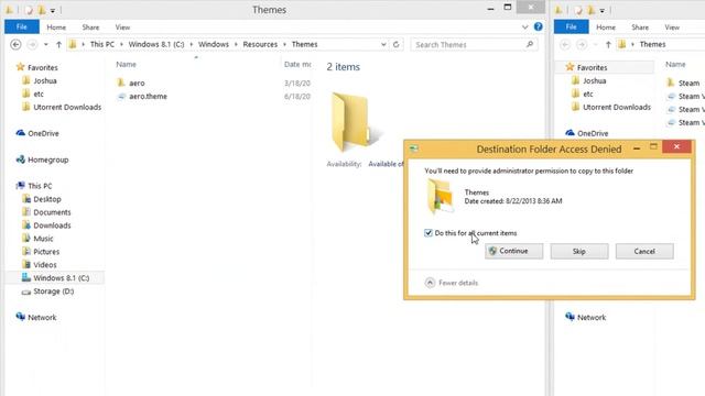 Access & Add Windows Themes in the Themes Folder Easily смотреть онлайн