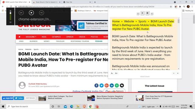 How to use read aloud chrome extension |free text to Speech смотреть онлайн