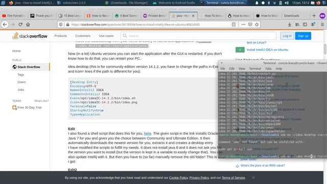 Tutorial install intellijIDEA di Linux смотреть онлайн
