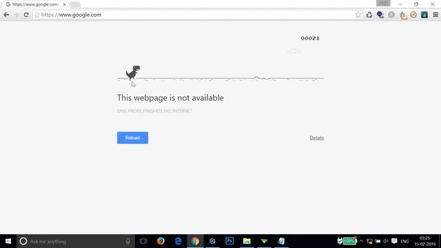 How To Play Google Chrome's Dinosaur Game When Internet Is Not Working смотреть онлайн