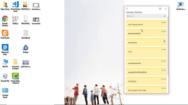 Test Microsoft sticky note app смотреть онлайн