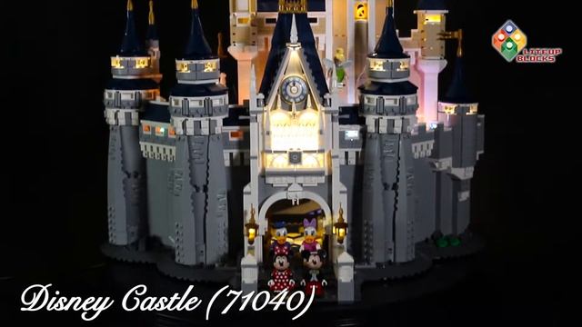 Lineup Block - Sydney Opera House (10234), Disney Castle (71040), Ninjago City смотреть онлайн