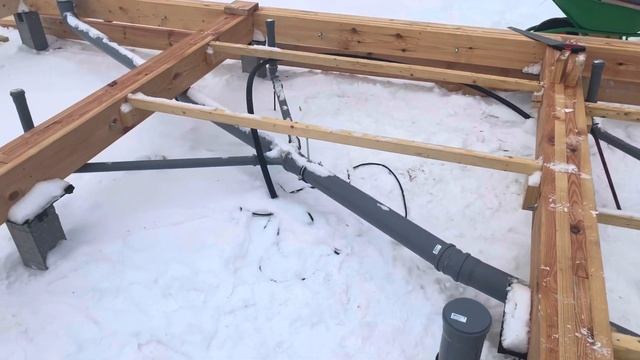 Строительство каркасного дома. Начало смотреть онлайн