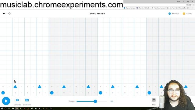 Chrome Music Lab Tutorial - Pt. 1 Our First Song! смотреть онлайн