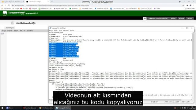 Agar Live Ve Tr Agar Bz Macro Yapımı Hızlı Vuruşlar , Hızlı Yem Atma / Macro Producción De Agar Liv
