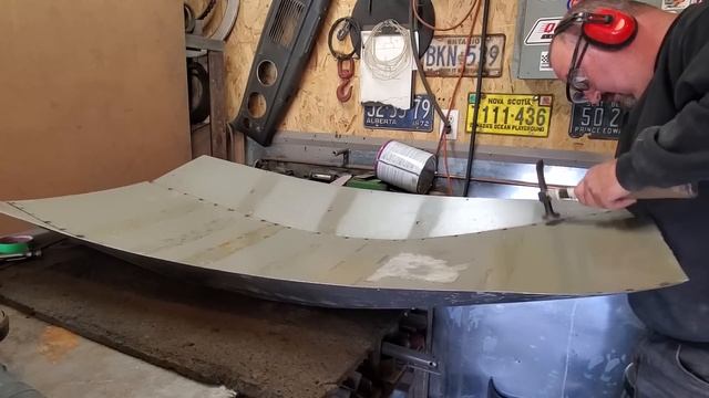 How to make a steel hood scoop смотреть онлайн