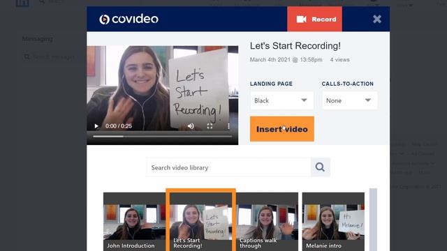 Covideo How To: Chrome Extension - LinkedIn смотреть онлайн