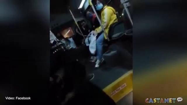 BRAVE MAN risks his life protecting women against Racist attack on Kelowna city bus. you are a her смотреть онлайн
