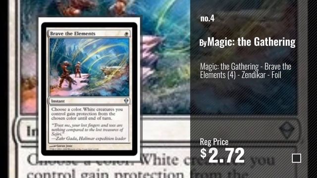 Top 10 Brave The Elements [2018]: Magic: the Gathering - Brave the Elements (10/249) - Magic 2014 смотреть онлайн