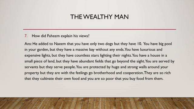 Grade 10 | Learn all Solved exercises of THE WEALTHY MAN unit 3 | Balochistan Board смотреть онлайн