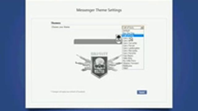 change fb chat theme смотреть онлайн