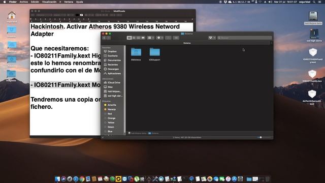 Hackintosh. Activar Atheros 9380 Wireless Netword Adapter Mojave смотреть онлайн