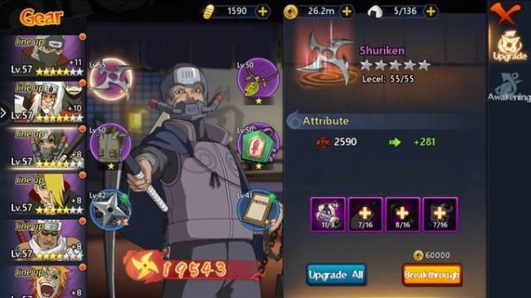 Naruto Ninja Legend: New Chapter - Gameplay Walkthrough Part 23 (android) New Gift Code