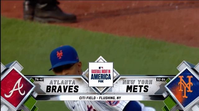 MLB on FOX intro Braves at Mets смотреть онлайн