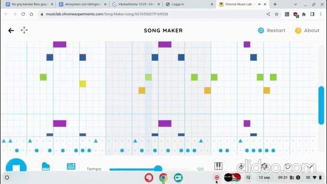fortnite default dance in chrome music lab (WITH LINK) смотреть онлайн