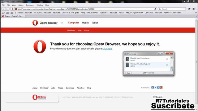 Como Descargar Nuevo Navegador Opera 2013 смотреть онлайн