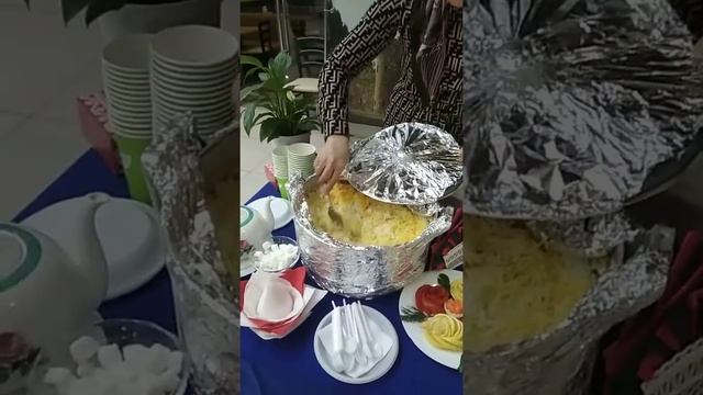 Международный выставка в Москве. Азербайджанская кухня.