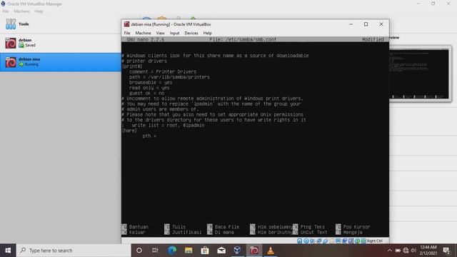 konfigurasi IP ADDRESS, DHCP SERVER, DNS SERVER dan SAMBA SERVER смотреть онлайн