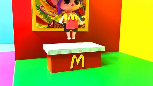 #How To Make #Miniature McDonalds Bedroom From Cardboard ❤️ DIY Miniature Cardboard House ❤️