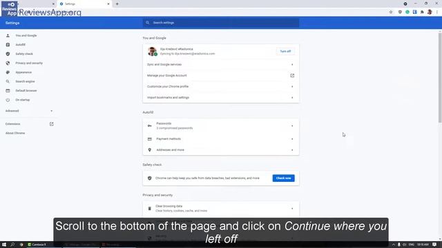 How to Open Previously Opened Tabs When Starting Chrome смотреть онлайн