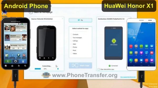 [Android to Huawei Honor]: Android Phone to Huawei Honor Phone Contacts Transfer