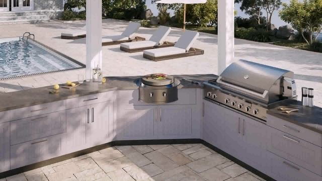 Outdoor Patio Kitchen Design смотреть онлайн