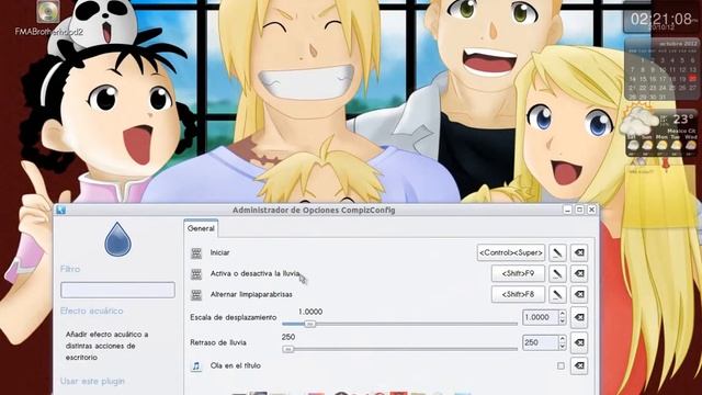 Full Metal Alchemist Brotherhood 3D Desktop 2 Linux Compiz смотреть онлайн