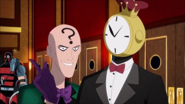 All Riddler and Clock King at Villys Harley Quinn Season 3