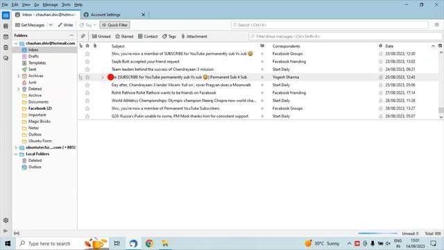How to Stop Conversation View in Thunderbird || How To Threaded Disable in Thunderbird смотреть онлайн
