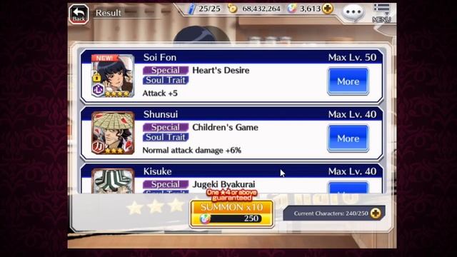 Bleach Brave Souls: 1250 ORBS For HALIBEL- Valentine's Summons Part II смотреть онлайн
