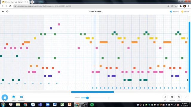 Bad habits - Ed Sheeran but on Chrome music lab Song maker смотреть онлайн