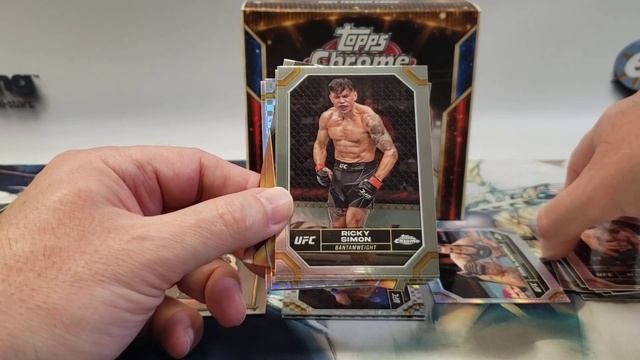2024 Topps Chrome UFC Mega Box Opening #cardopening #sportscards #ufc #mma смотреть онлайн