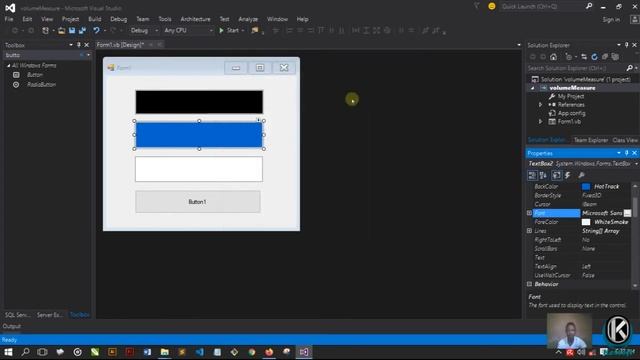 Designing the Window Form in Visual Studio Part 2 смотреть онлайн