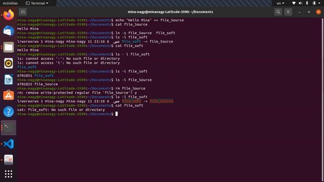 Linux - Revision 9 (SoftLink and Hard link) смотреть онлайн