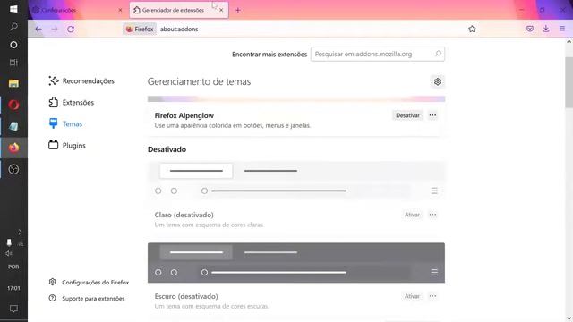 como ativar tema escuro no Mozilla Firefox Novembro 2021 смотреть онлайн