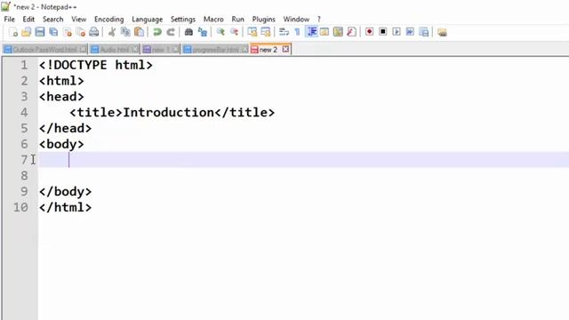 Introduction To HTML смотреть онлайн