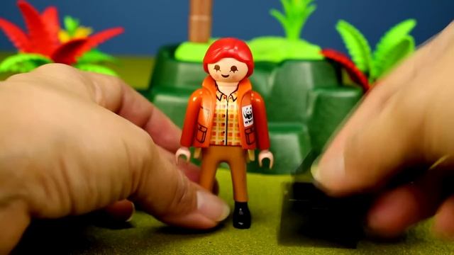 Playmobil Wildlife Animals Lynx Gorillas and Okapis Building Set Toy Build Review смотреть онлайн