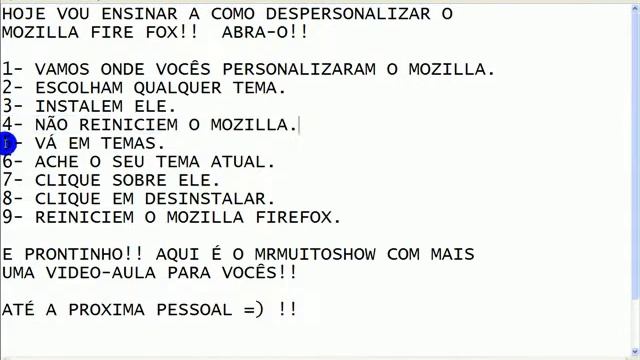 Como despersonalizar o Mozilla Firefox смотреть онлайн