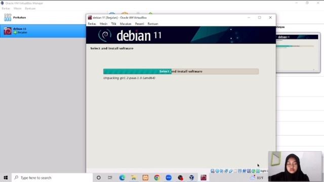 Cara Menginstal sistem operasi Linux debian 11 menggunakan aplikasi virtualbox смотреть онлайн