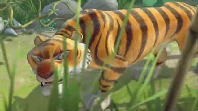 Jungle Book Safari - हिंदी _ आर्कटिक में बेबी जानवर _ Mowgli _ Hindi Kahaniya _ Powerkids Tv