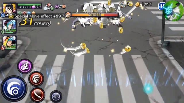 BLEACH: Brave Souls ~ 5/5 4* Speed Byakuya Special Move Damage Test смотреть онлайн