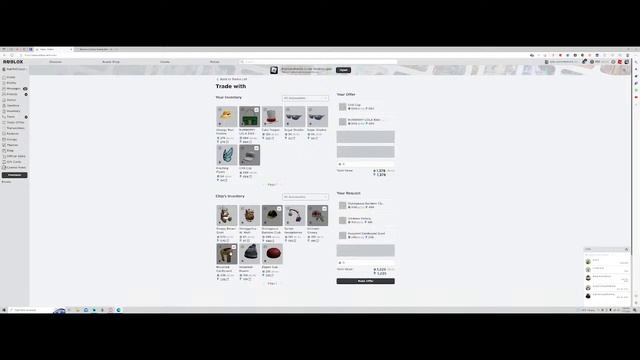 Roblox trading trying to get to legit fedora #robloxtrading смотреть онлайн