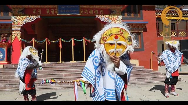 TASHI SHOELPA II TIBETAN OPERA DANCE II TSUM MONASTERY смотреть онлайн